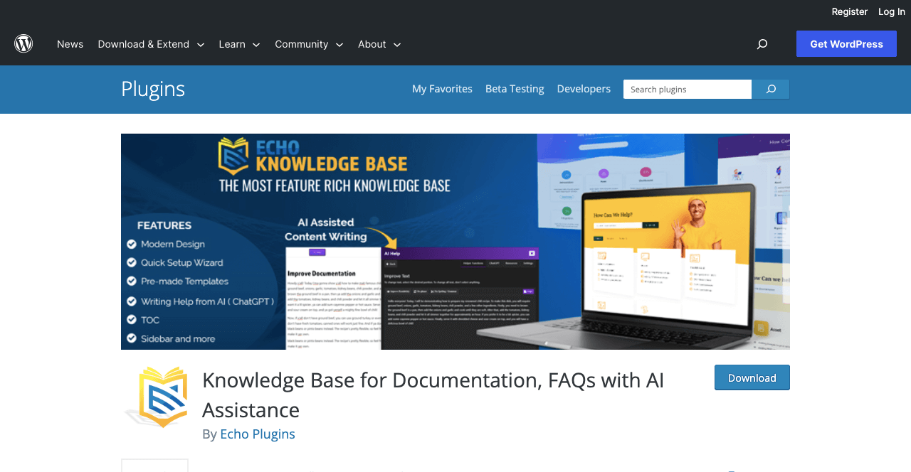 Echo Knowledge Base Plugin