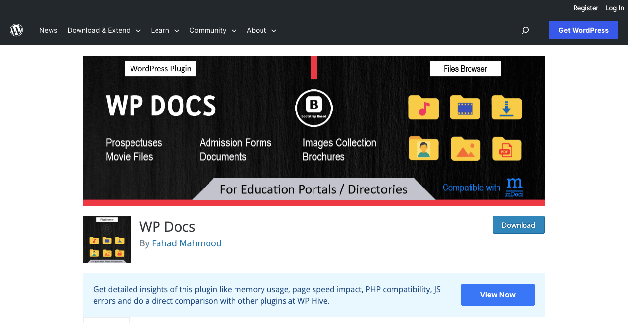 WP Docs Plugin